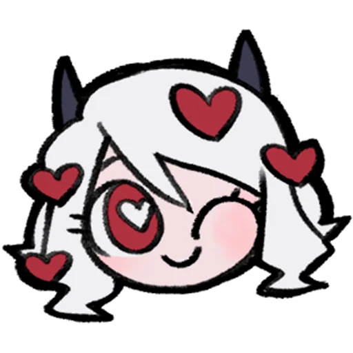 😉 Стикер «Helltaker Emoji Pack (Big)» для Telegram