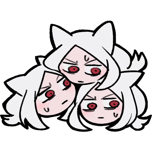 😞 Стикер «Helltaker Emoji Pack (Big)» для Telegram