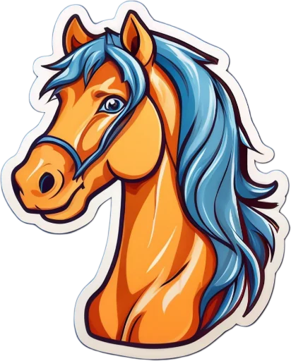😊 Стикер «Horses» для Telegram