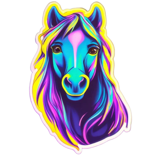 😊 Стикер «Horses» для Telegram