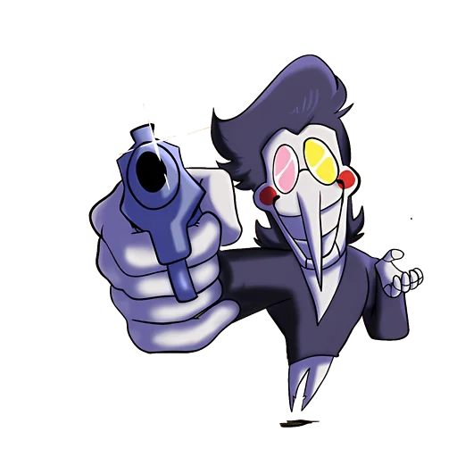 🔫 Стикер «BiG ShOt» для Telegram