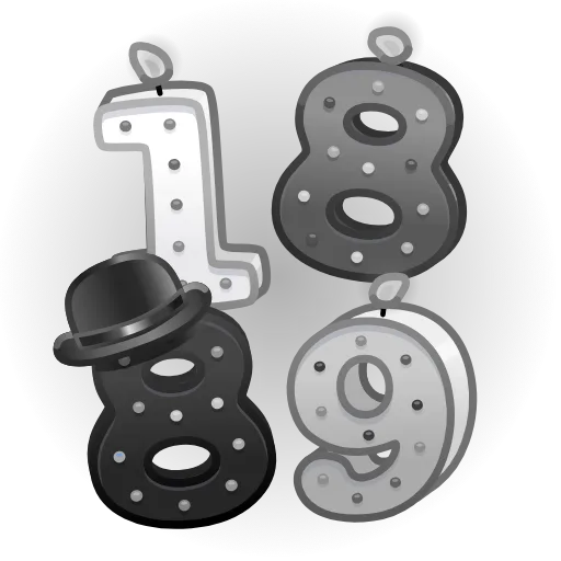 💎 Стикер «Big Years» для Telegram