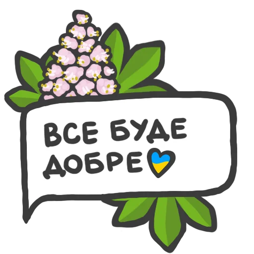 🌸 Стикер «NeScyatj» для Telegram