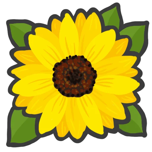 🌻 Стикер «NeScyatj» для Telegram