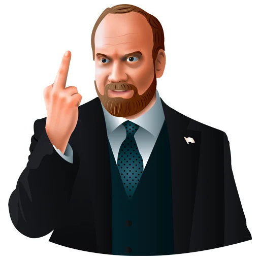 🖕 Стикер «Billions» для Telegram