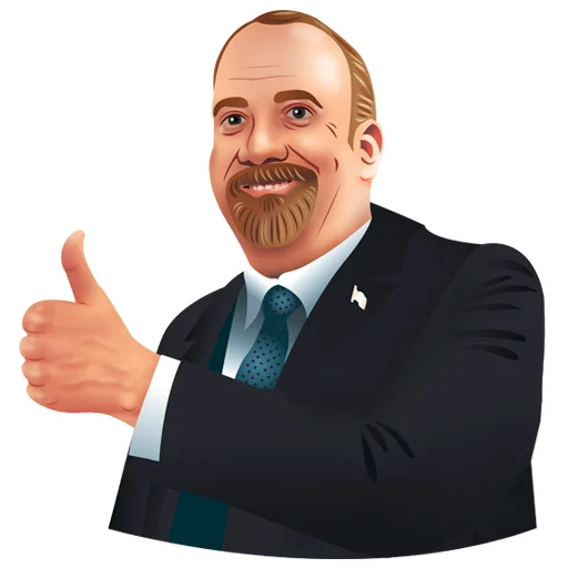 👍 Стикер «Billions» для Telegram