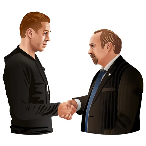 🤝 Стикер «Billions» для Telegram