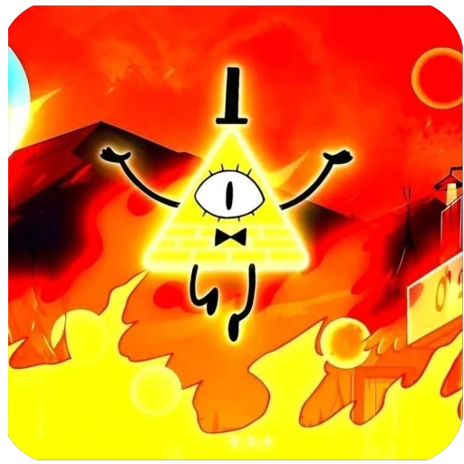 🫨 Стикер «Gravity Falls» для Telegram