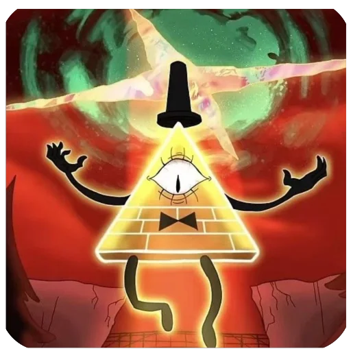 💀 Стикер «Gravity Falls» для Telegram