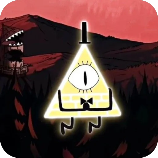 🥲 Стикер «Gravity Falls» для Telegram