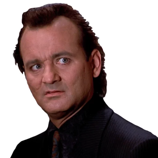 😖 Стикер «Bill Murray Emotionless Emojis» для Telegram