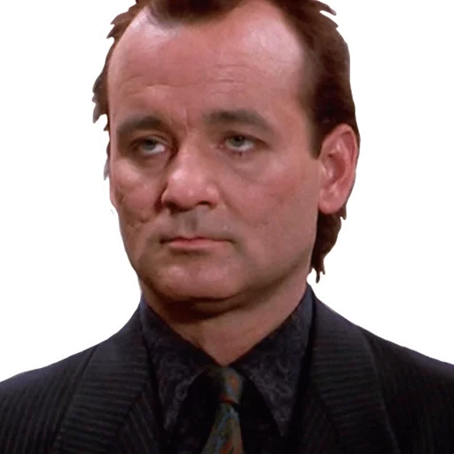 🙄 Стикер «Bill Murray Emotionless Emojis» для Telegram