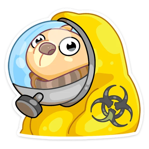 👩‍🚀 Стикер «Сурок Билл» для Telegram