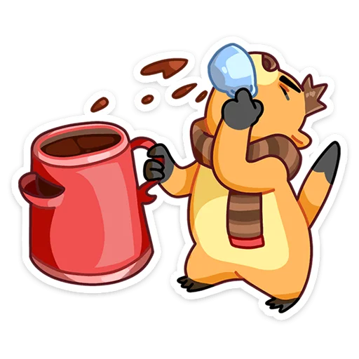 ☕️ Стикер «Сурок Билл» для Telegram
