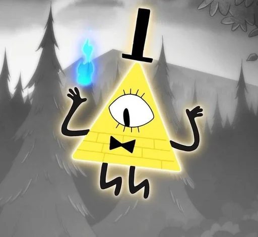 🌟 Стикер «Билл Шифр» для Telegram