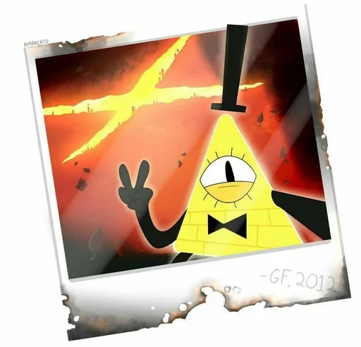 🌟 Стикер «Билл Шифр» для Telegram
