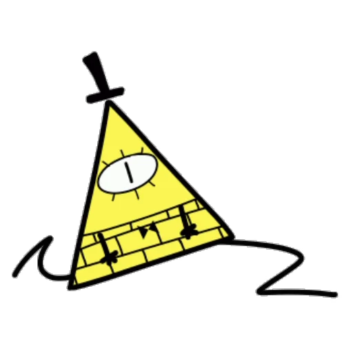 😂 Стикер «Bill Cipher» для Telegram