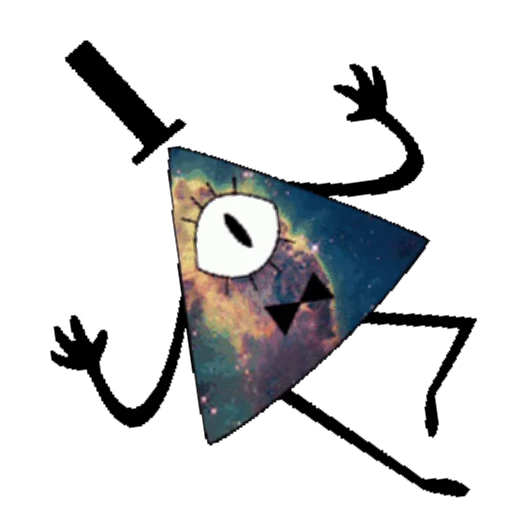 😉 Стикер «Bill Cipher» для Telegram
