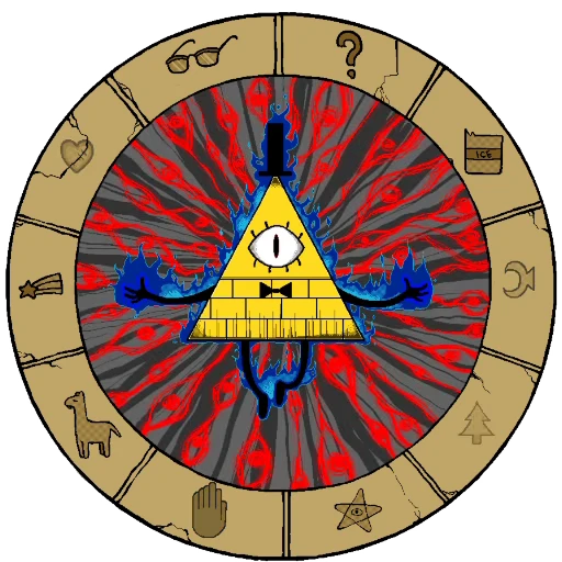 😌 Стикер «Bill Cipher» для Telegram