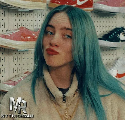 🤪 Стикер «Billie Eilish» для Telegram