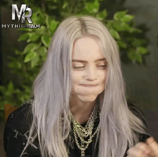 🤪 Стикер «Billie Eilish» для Telegram