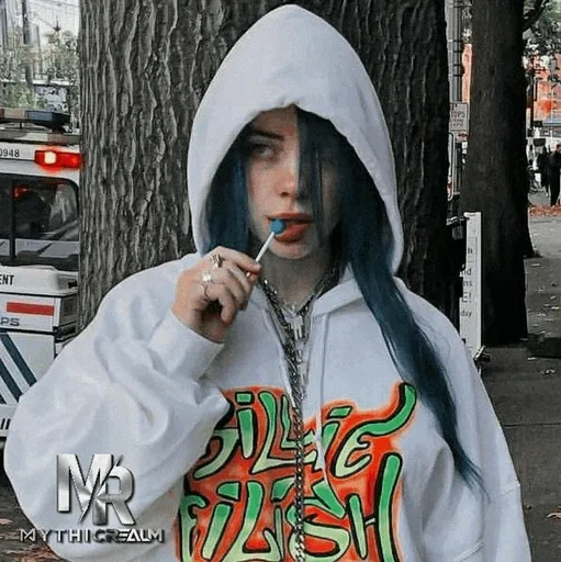 🧐 Стикер «Billie Eilish» для Telegram