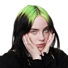 🙄 Эмодзи «billie eilish» для Telegram