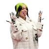 😝 Эмодзи «billie eilish» для Telegram