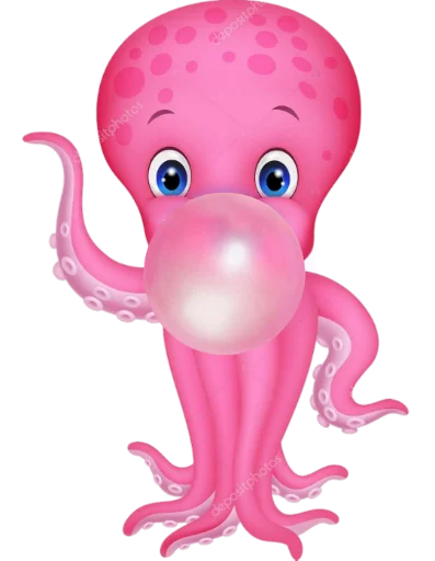 💜 Стикер «Octopus/pulpo» для Telegram