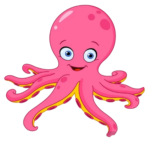 💛 Стикер «Octopus/pulpo» для Telegram