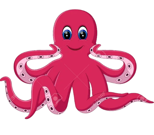 💛 Стикер «Octopus/pulpo» для Telegram