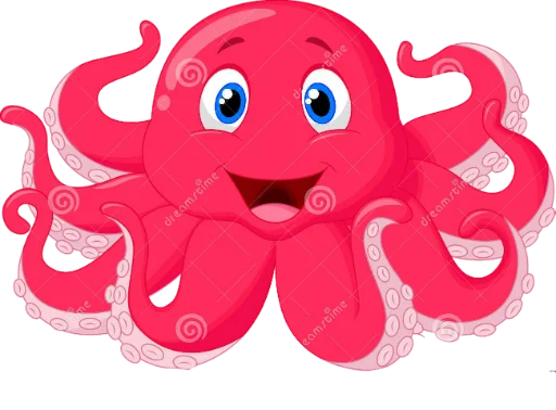 💖 Стикер «Octopus/pulpo» для Telegram