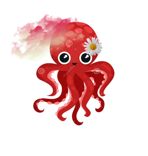 💗 Стикер «Octopus/pulpo» для Telegram