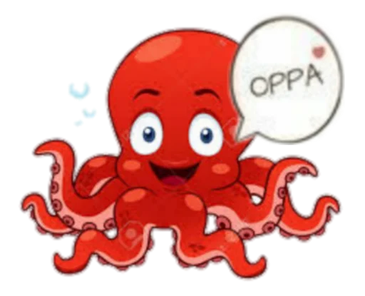 💕 Стикер «Octopus/pulpo» для Telegram