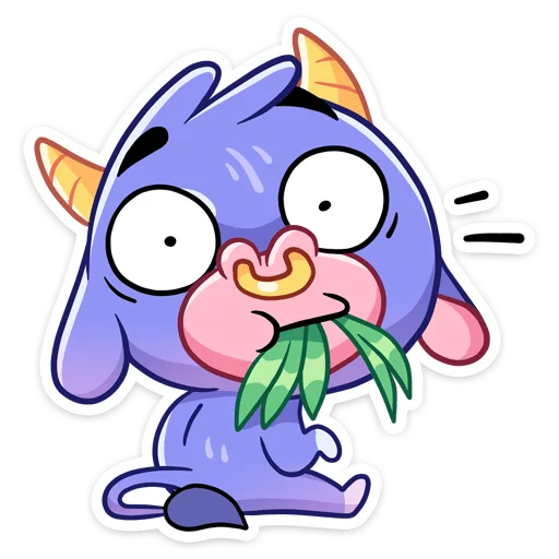 🐂 Стикер «Бычок Билли» для Telegram