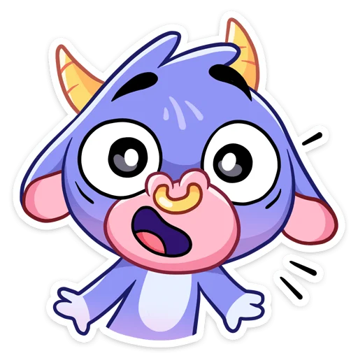 😳 Стикер «Бычок Билли» для Telegram
