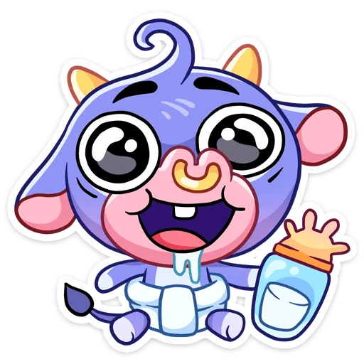 🤩 Стикер «Бычок Билли» для Telegram