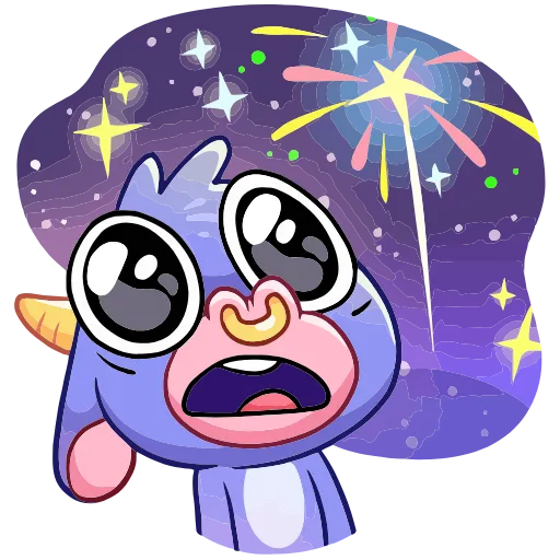 🤩 Эмодзи «Бычок Билли» для Telegram