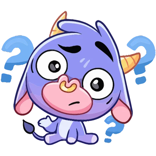 ❓ Эмодзи «Бычок Билли» для Telegram