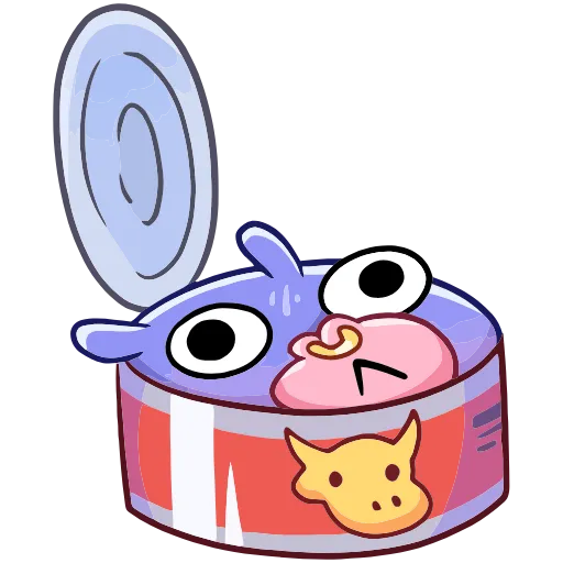 🥫 Эмодзи «Бычок Билли» для Telegram