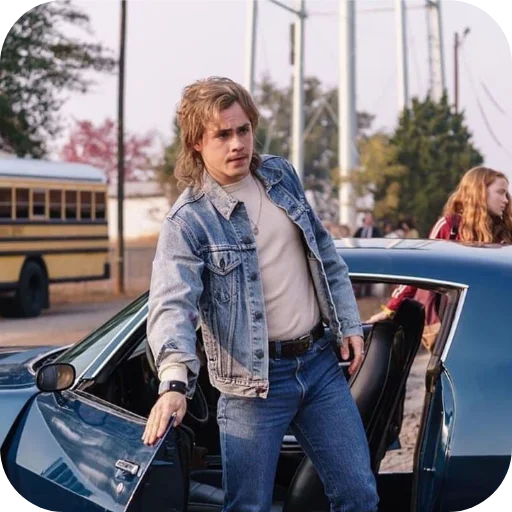 🚙 Стикер «Billy Hargrove» для Telegram