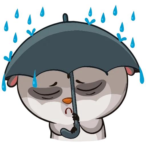 ☔ Эмодзи «Бин» для Telegram