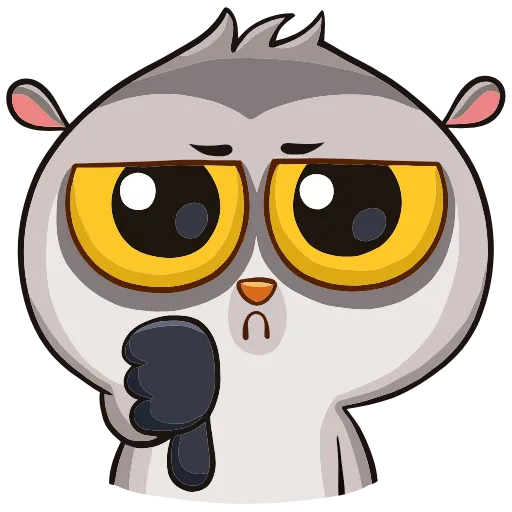 👎 Эмодзи «Бин» для Telegram