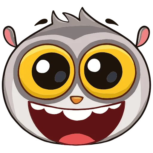 Эмодзи Бин для Telegram — скачать