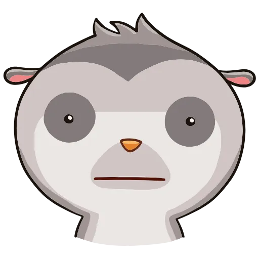 😑 Эмодзи «Бин» для Telegram
