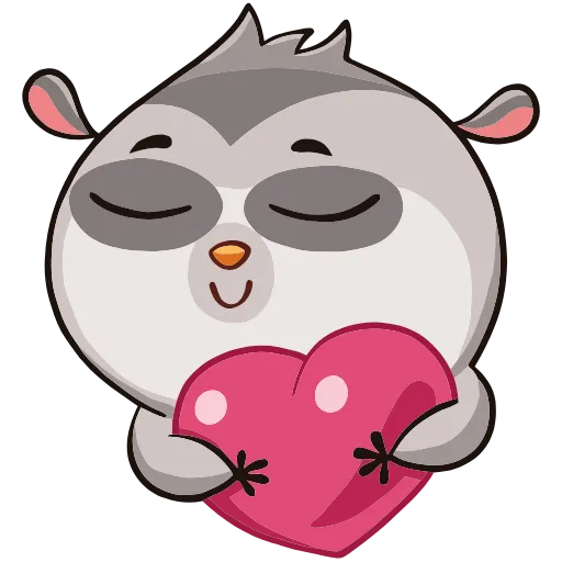 ❤ Эмодзи «Бин» для Telegram