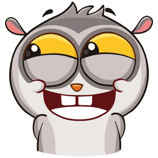 😏 Эмодзи «Бин» для Telegram