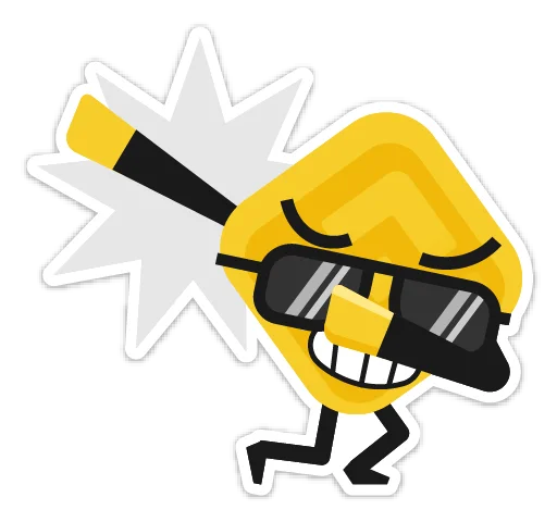 💪 Стикер «Binance» для Telegram