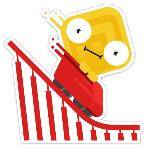 📉 Стикер «Binance» для Telegram