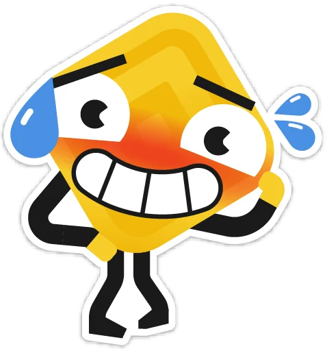 😅 Стикер «Binance» для Telegram